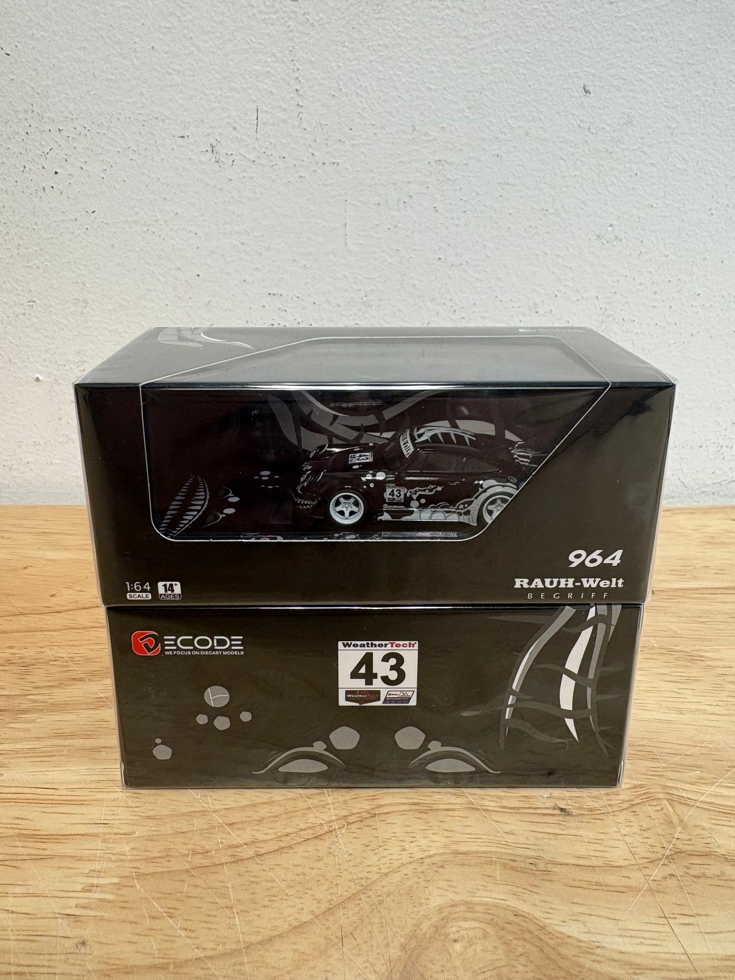Decode Diecast 1:64 RWB 964 - Black Rexy