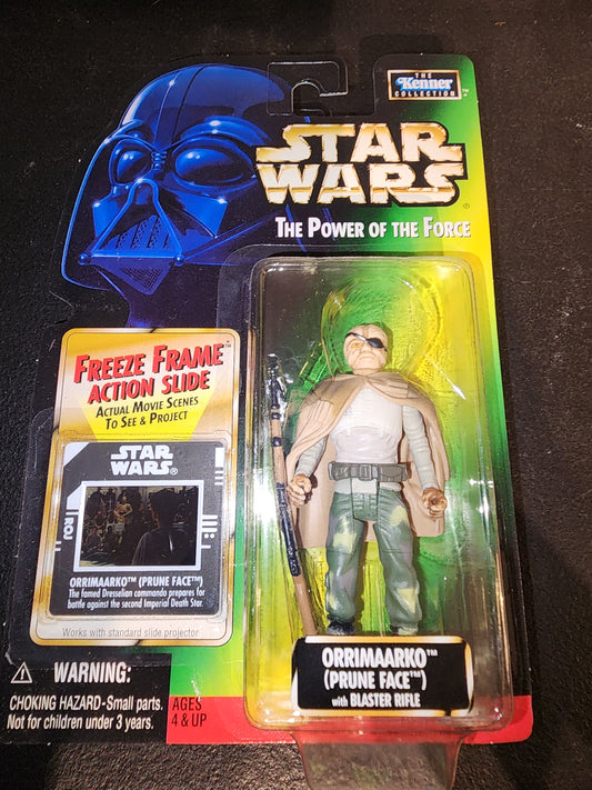 Star Wars The Power Of The Force Orrimaarko Prune Face Figure 1998  New In Pack - House of Cars Virginia