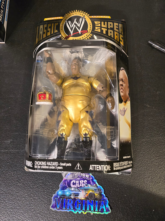 New 2008 WWF Kin Mabel Classic Super Stars Collectible Action Figure Wrestle Toy - House of Cars Virginia