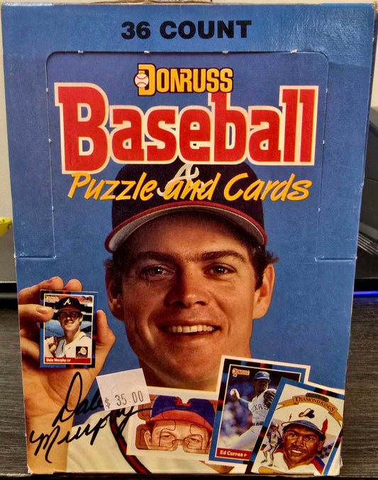 Don Russ Baseball Puzzle and Cards (36 packs) - House of Cars Virginia