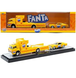 M2 Machines Auto Hauler Fanta 1970 Ford C-950 & 1970 Ford Mustang Custom - House of Cars Virginia