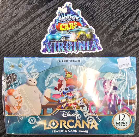 Disney Lorcana Azurite Sea TCG 24 pack booster bundle - House of Cars Virginia