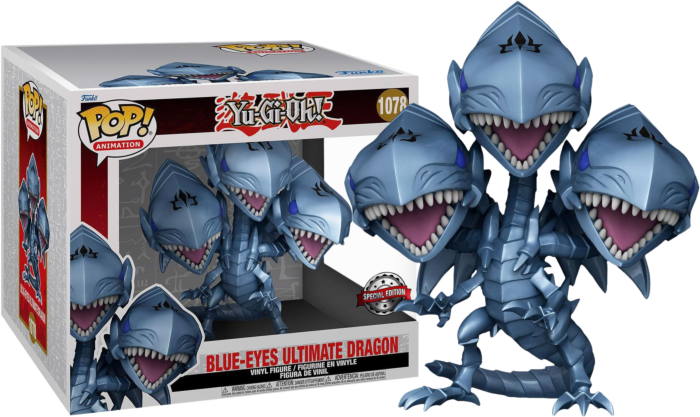 Funko POP! Yu-Gi-Oh! - Blue-Eyes Ultimate Dragon Hot Topic Exclusive #1078