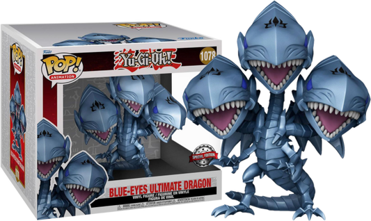 Funko POP! Yu-Gi-Oh! - Blue-Eyes Ultimate Dragon Hot Topic Exclusive #1078