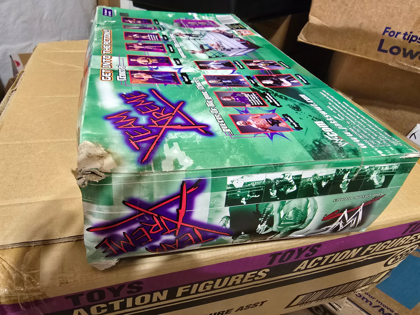 WWF Jakks Team Xtreme Lita & The Hardy Boyz Jeff & Matt Hardy Action Figures WWE as is - House of Cars Virginia