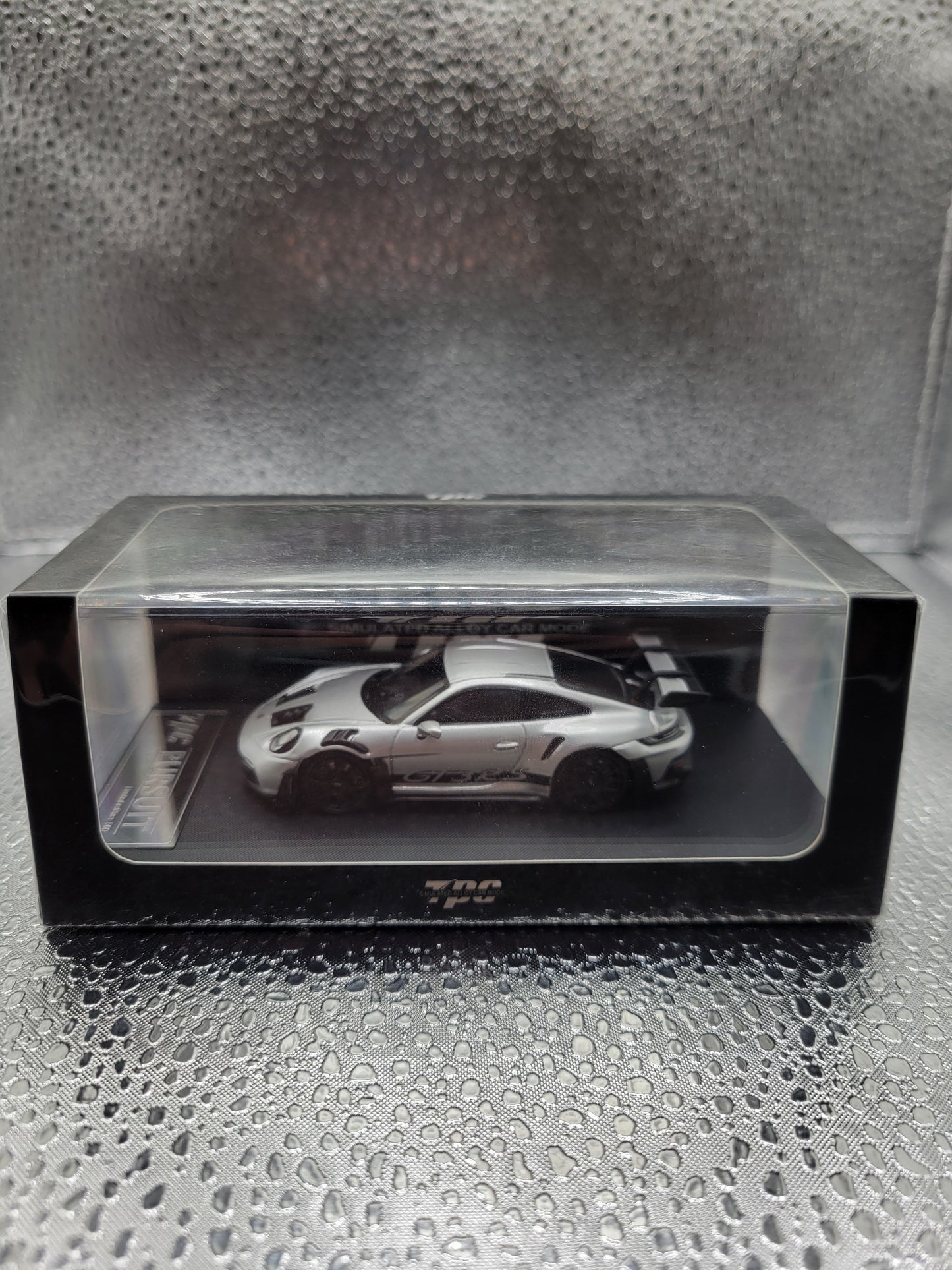 TPC Pursuit Porsche 992 911 GT3 RS Limited Edition /500 Silver Metallic w/ Black Graphics - House of Cars Virginia