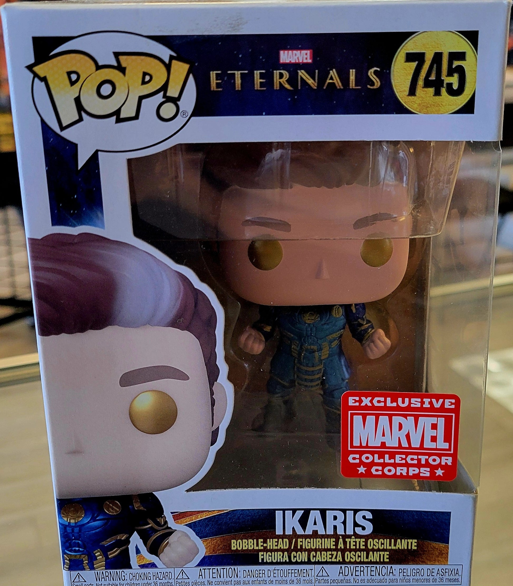 Funko Pop Marvel, Eternals Ikaris #745 - House of Cars Virginia