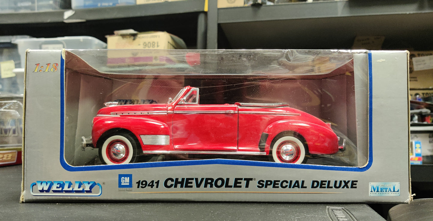 1.18 Welly metal 1941 Chevrolet Special Deluxe 