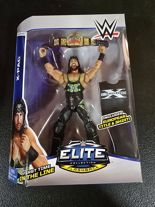 WWE Elite Collection Flashback Series 33 X-Pac 1st Time In The Line - House of Cars Virginia