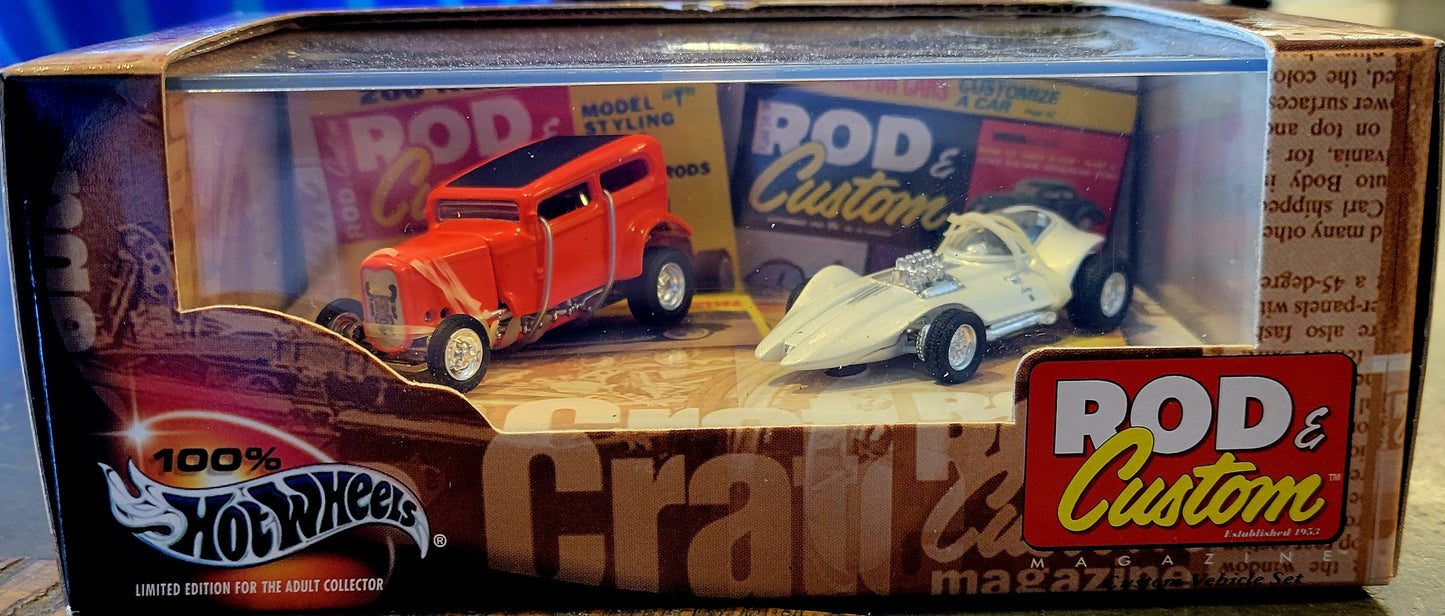 100% Hot Wheels ROD & Custom '32 Ford & Manta Ray - House of Cars Virginia