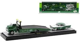 M2 Machines Auto Hauler Sprite 1956 Ford COE & 1957 Ford Fairlane 500 - House of Cars Virginia