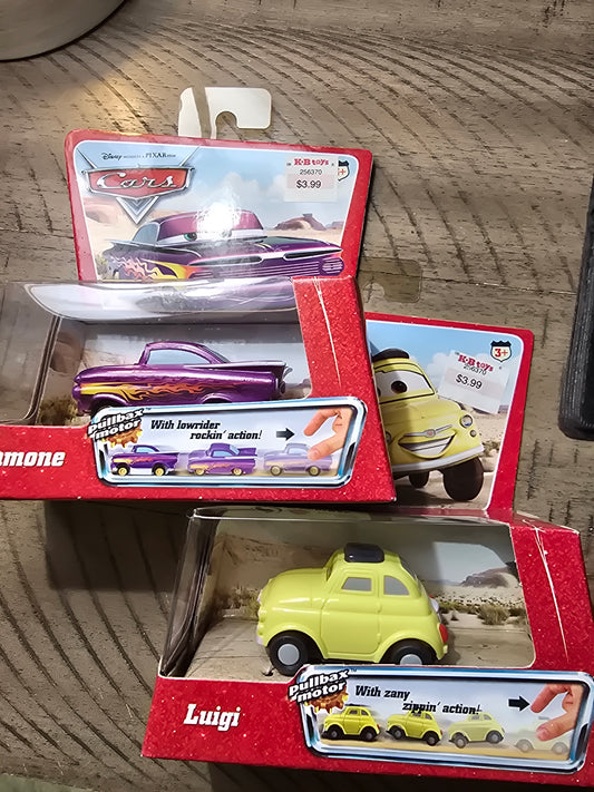 Disney Pixar Cars Ramone Pullbax and Luigi Motor Die-Cast Toy Car - House of Cars Virginia