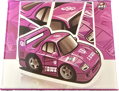 Demon King Auto International Diecast Tooned F40  (pink)