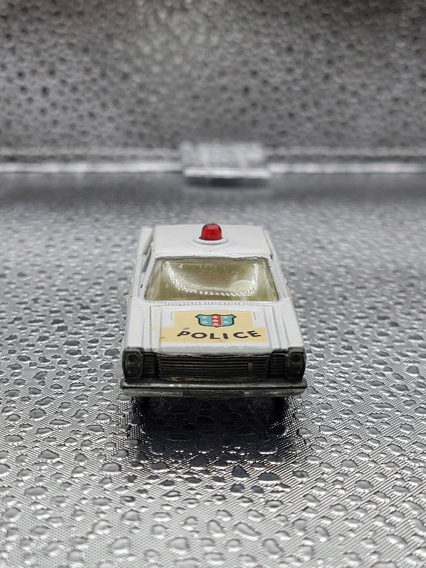 Lesney Matchbox No. 55 Ford Galaxie Police Car Made in England (Good condition, see pictures for flaws) - House of Cars Virginia