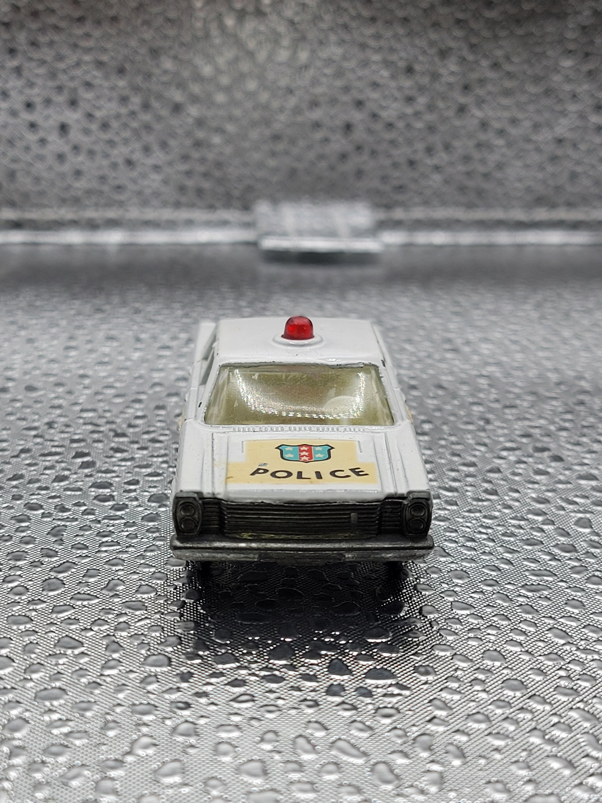 Lesney Matchbox No. 55 Ford Galaxie Police Car Made in England (Good condition, see pictures for flaws) - House of Cars Virginia