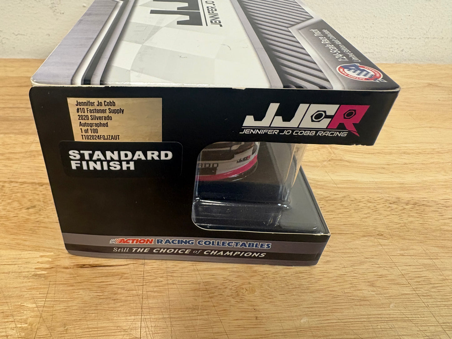 Action Racing Collectables 1:24 Jennifer Jo Cobb #10 Fastener Supply 2020 Silverado Autographed 1 of 100
