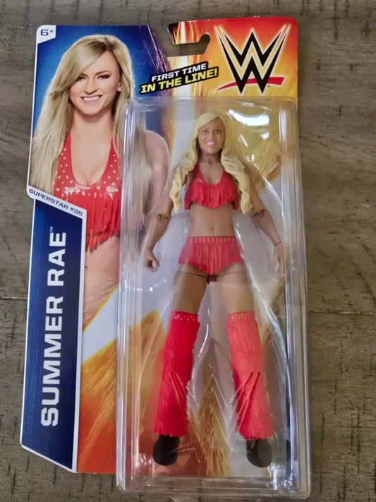 WWE Basic Series Summer Rae Superstar #35  First Time in the Line Diva 🔥🔥 - House of Cars Virginia