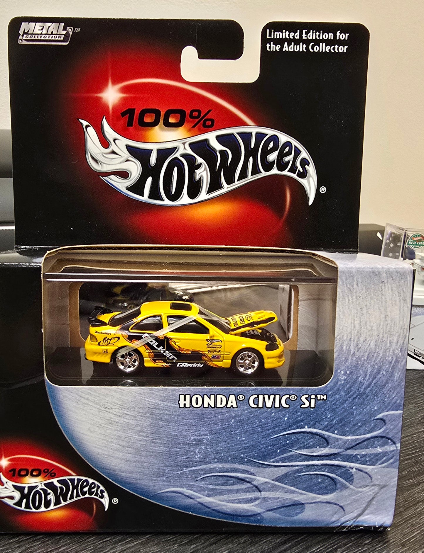 HOT WHEELS 100% 1/64 HONDA CIVIC SI FALKEN