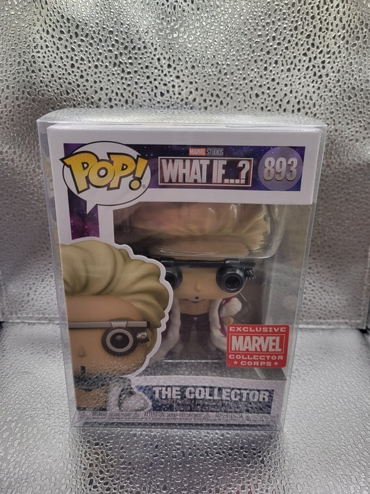 Funko POP! Marvel Studios What If...? The Collector Marvel Collector Corps Exclusive #893