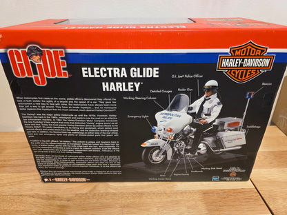 12" G.I. Joe Metro Police Officer w/Electra Glide Harley-Davidson Hasbro 81697 - House of Cars Virginia