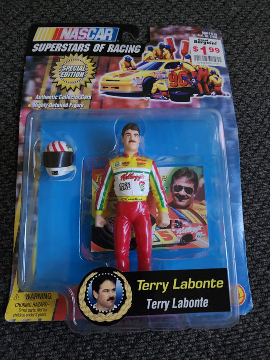 Terry Labonte NASCAR Superstars of Racing Toy Biz Action Figure 1998 NIP - House of Cars Virginia