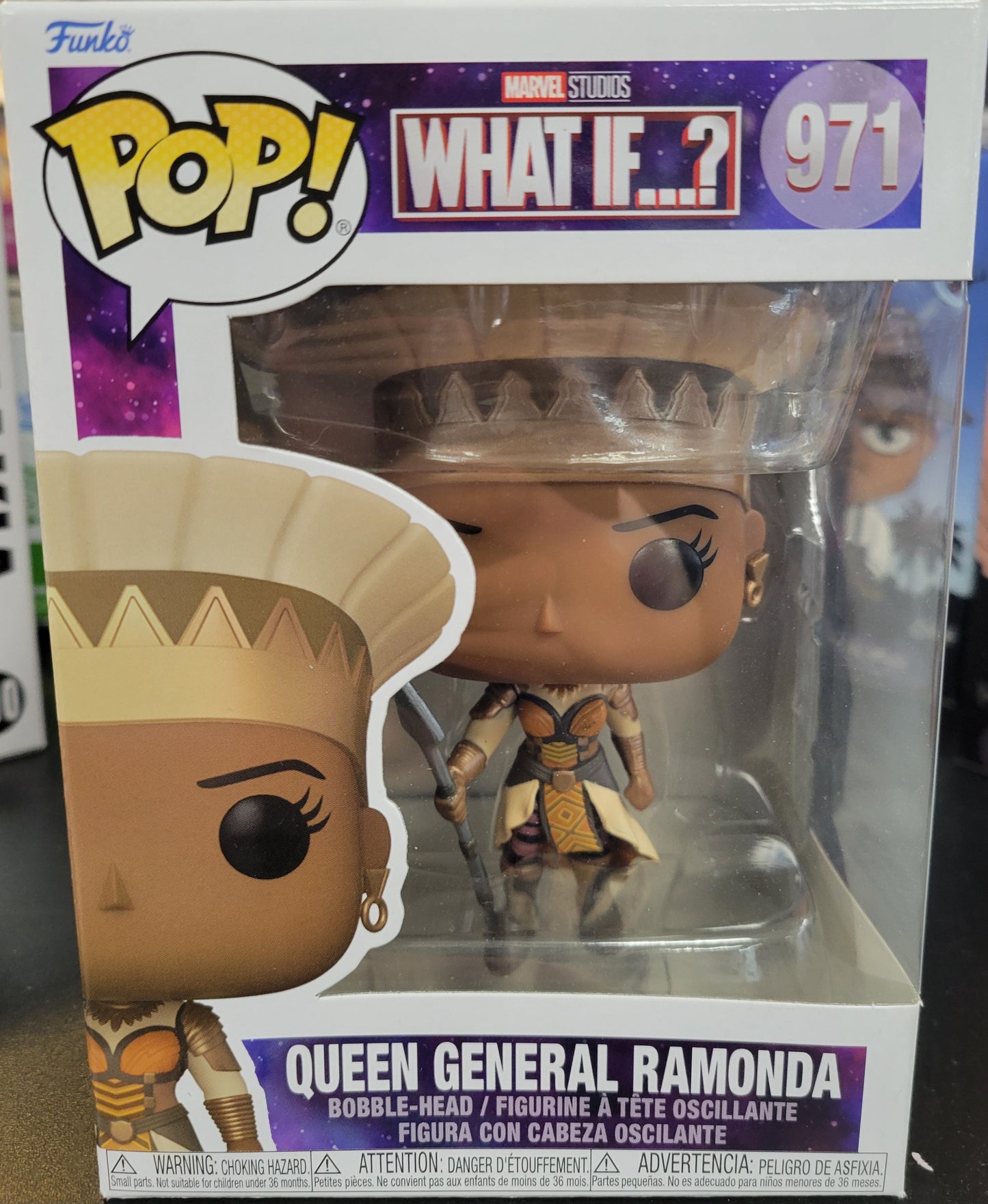 Funko Pop Marvel What If..? Queen General Ramonda #971