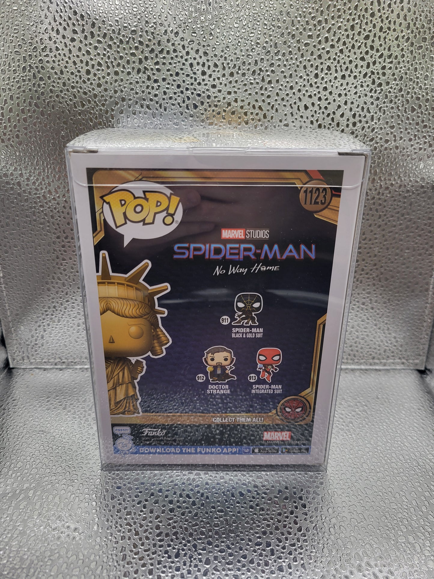 Funko POP! Marvel Studios Spider-Man No Way Home Statue of Liberty 2022 Fall Convention Exclusive #1123