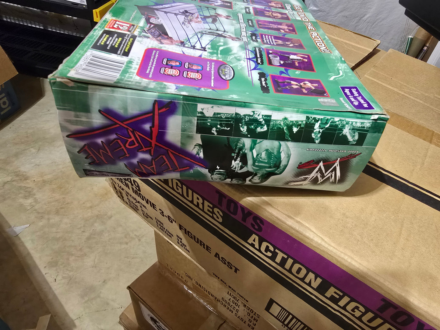 WWF Jakks Team Xtreme Lita & The Hardy Boyz Jeff & Matt Hardy Action Figures WWE as is - House of Cars Virginia