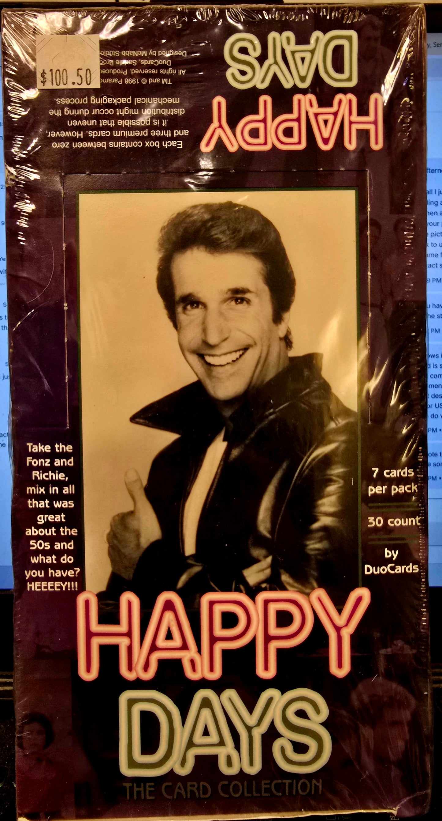 Happy Days "The Card Collection" Trading Cards - House of Cars Virginia