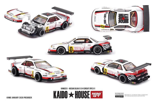(Preorder) Kaido House Nissan Silvia S13-R Circuit Spec V1