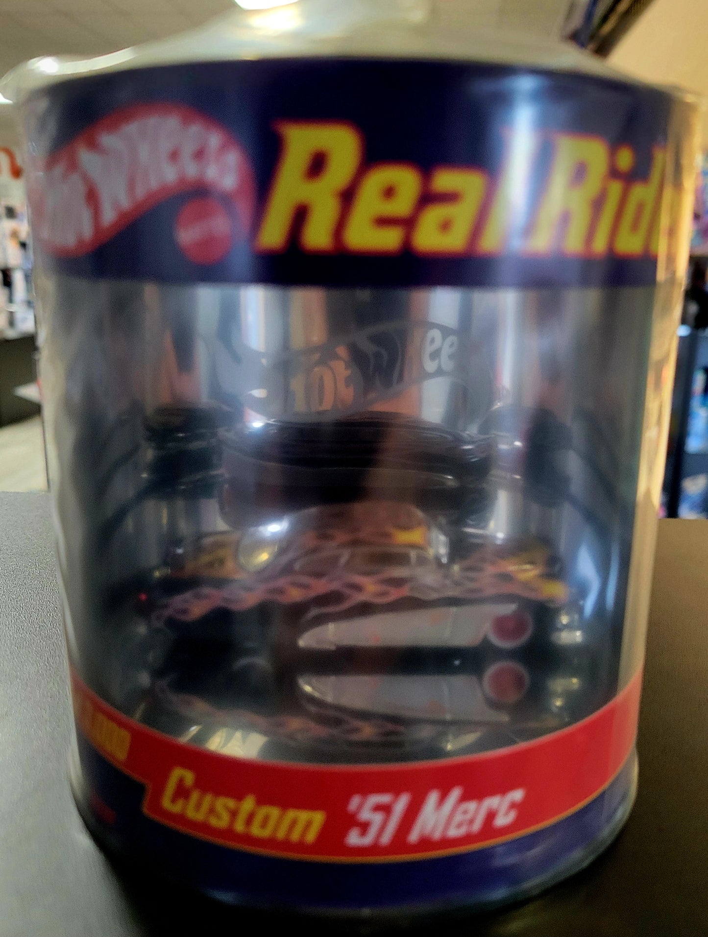 Hot Wheels Real Riders Oil Can Custom '51 Merc