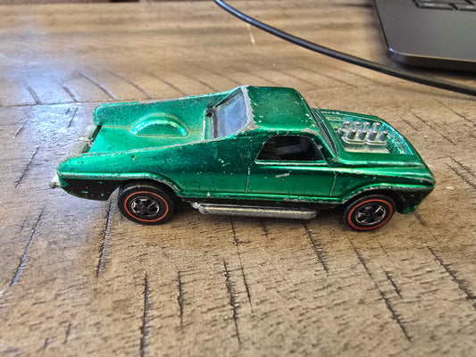 Hot Wheels Redline Seasider 1969 Light Apple Green Mattel Vintage