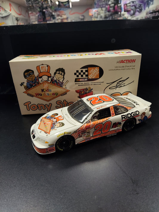 Action Racing 2000 Grand Prix - Tony Stewart #20 Home Depot / Kids Workshop - House of Cars Virginia