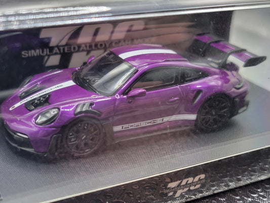 TPC Pursuit Porsche 992 911 GT3 RS Limited Edition /500 Viola Metallic w/ White Graphics - House of Cars Virginia