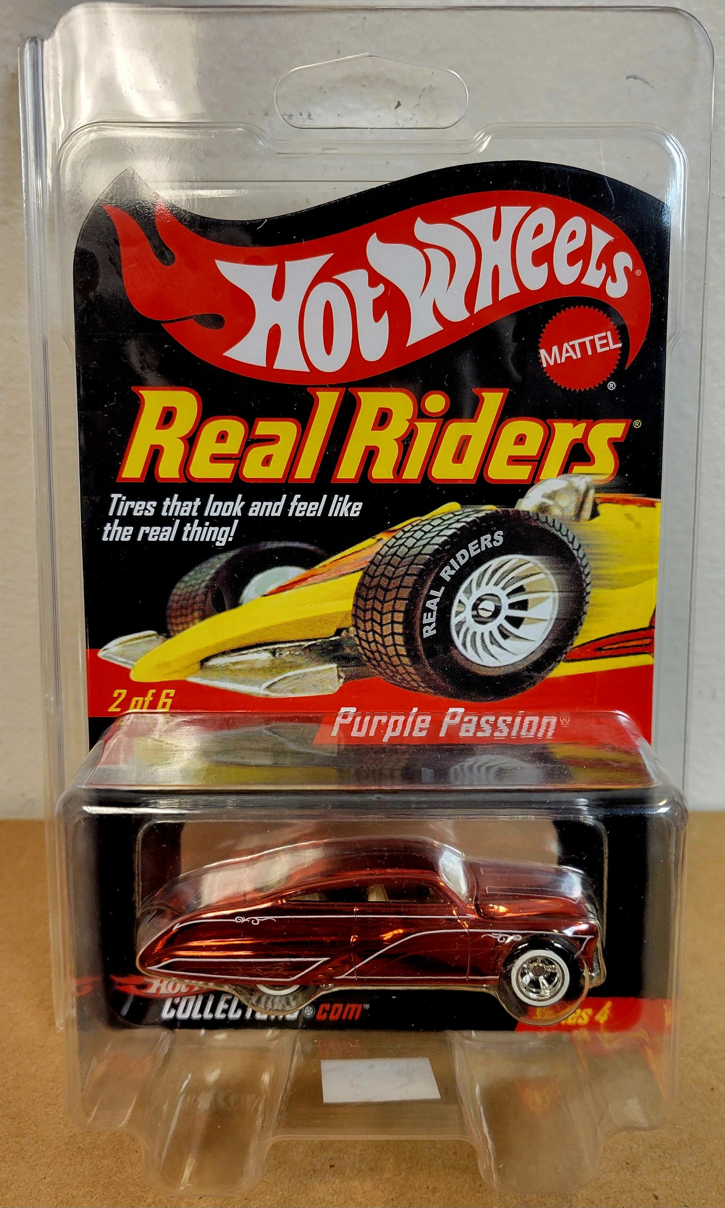 Hot Wheels Real Riders Purple Passion