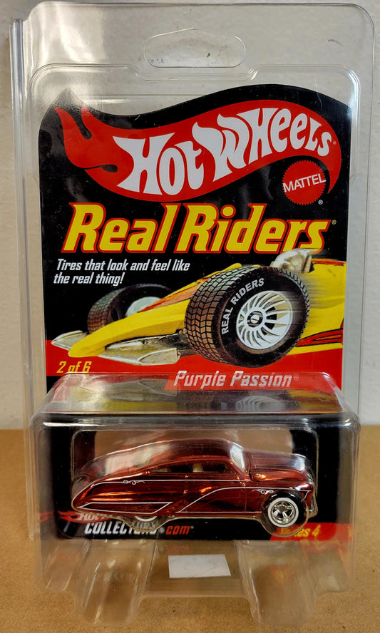 Hot Wheels Real Riders Purple Passion