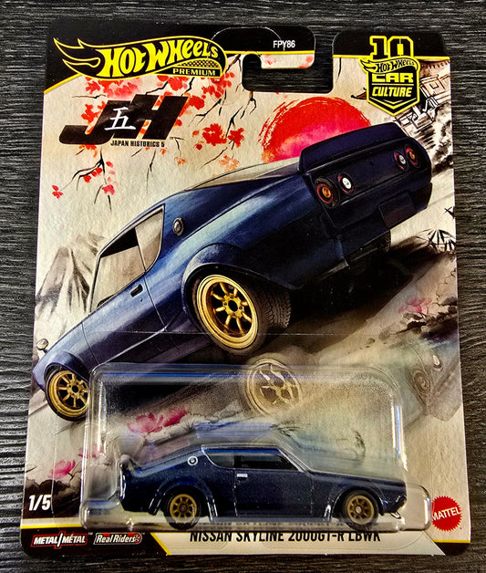 Hot Wheels Car Culture Japan Historics Nissan Skyline 2009GT-R LBWK(single)