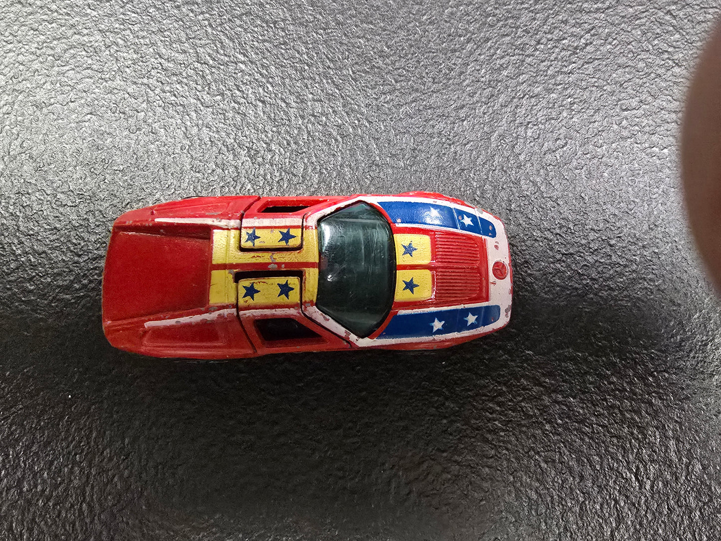 Hot Wheels Redline MERCEDES BENZ C111 Red Enamel HK Plastic base