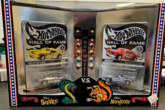 Hot Wheels Hall of Fame Snake and Mongoose boxed set - House of Cars Virginia
