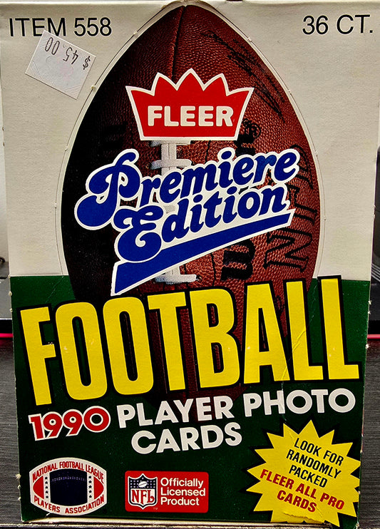 1990 Fleer Premiere Edition Football Player Photo Cards - House of Cars Virginia