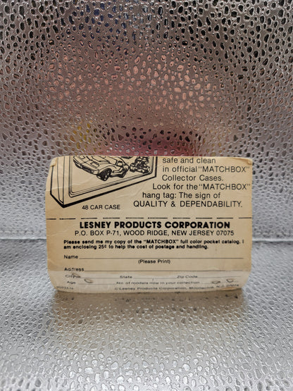 Lesney Matchbox SuperFast No. 17 "The Londoner" 1972 (In original, sealed blister. Cracked on on end. Mint car) - House of Cars Virginia
