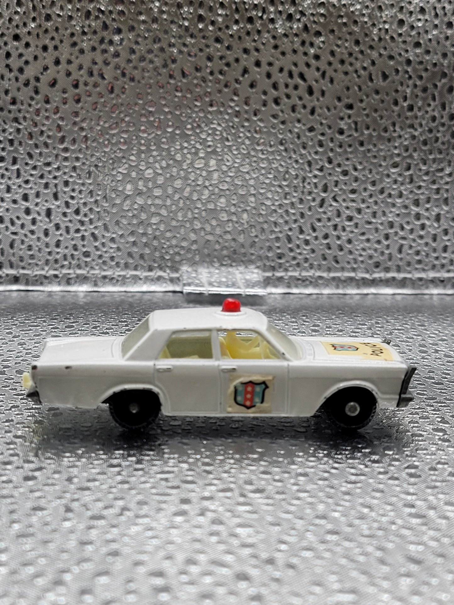 Lesney Matchbox No. 55 Ford Galaxie Police Car Made in England (Good condition, see pictures for flaws) - House of Cars Virginia
