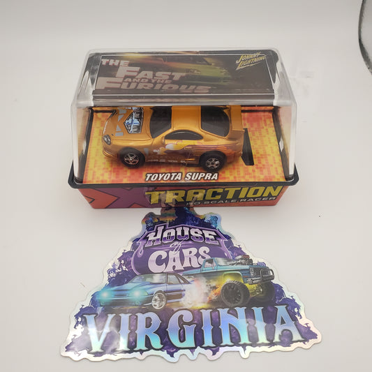 Johnny Lightning Fast & Furious toyota supra HO Slot Car For AFX / Tyco Track) - House of Cars Virginia