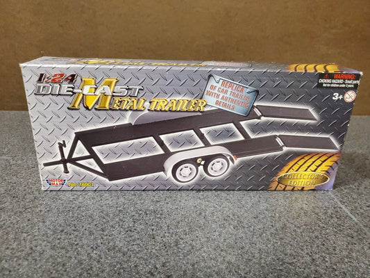 Motor Max Collectors Edition Diecast Metal Car Trailer 1:24 No.76001 - House of Cars Virginia