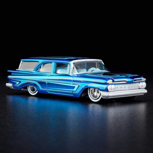 2025 Hot Wheels RLC - 1959 Chevrolet Brookwood - Blue - House of Cars Virginia