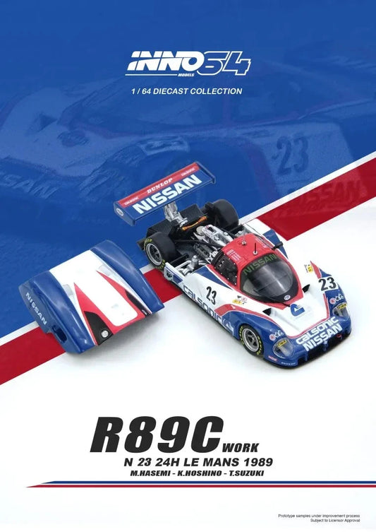 INNO64 - R89C LE MANS 1989 No23 - M.Hasemi / K.Hoshino / T.Suzuki - House of Cars Virginia