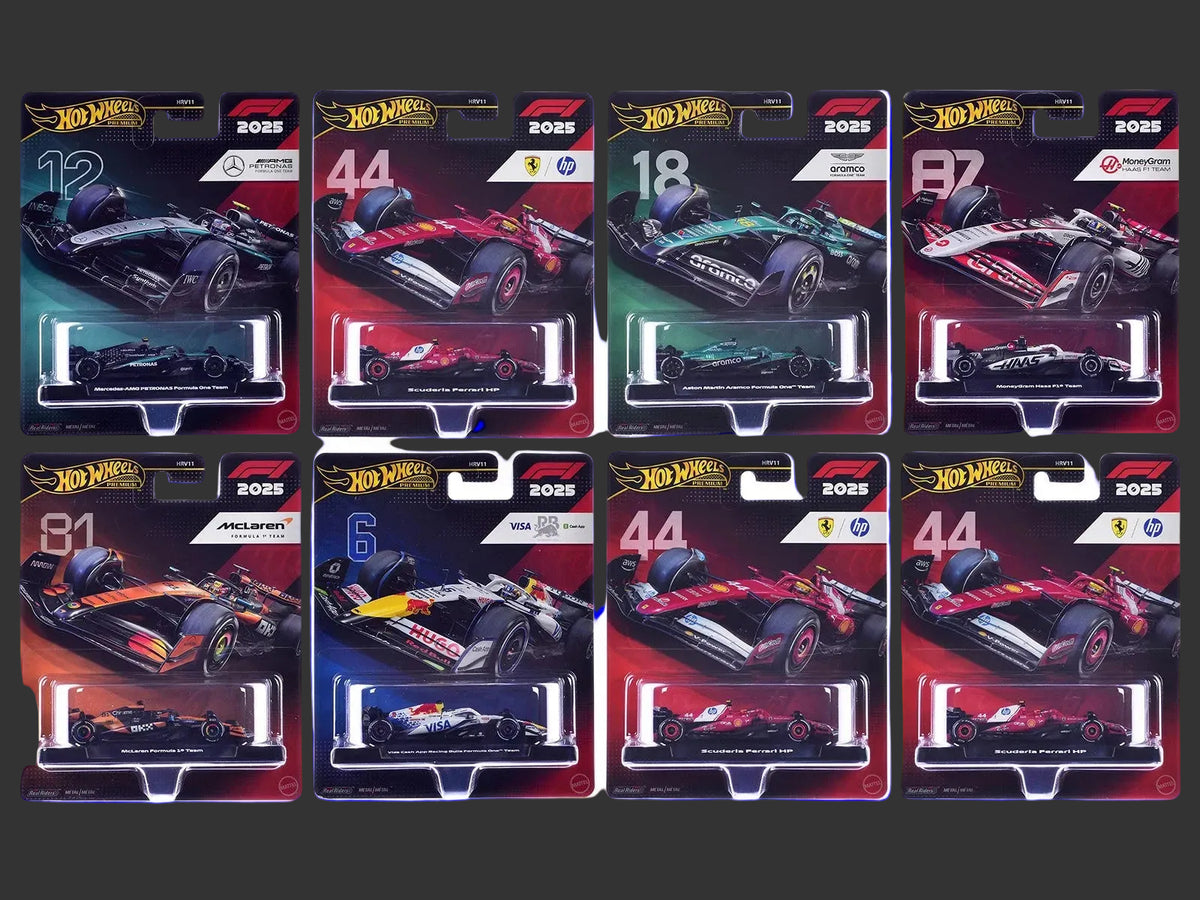Hot Wheels Formula 1 2026 Mix 3 Vehicle Case of 8 (L case)