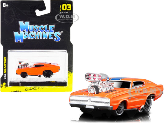 Muscle Machines 1:64 1966 Dodge Charger - House of Cars Virginia