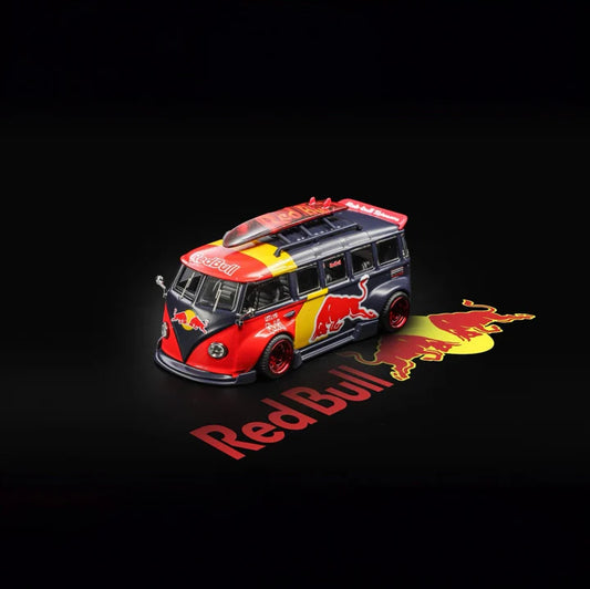 Liberty 1:64 Volkswagen "Red Bull" with Mini Red Bull Can