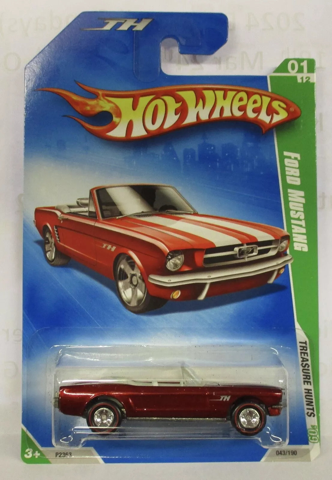 Hot wheels super treasure hunt mustang on sale